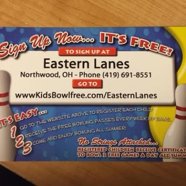 Kids Bowl Free program flyer
